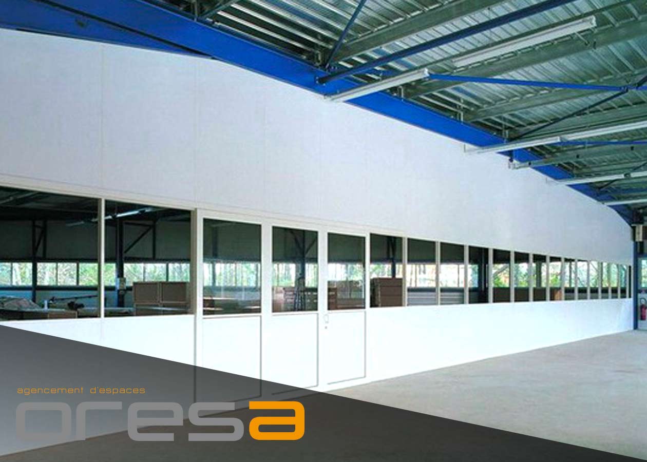 Cloisons d'ateliers - Cloisons - Oresa