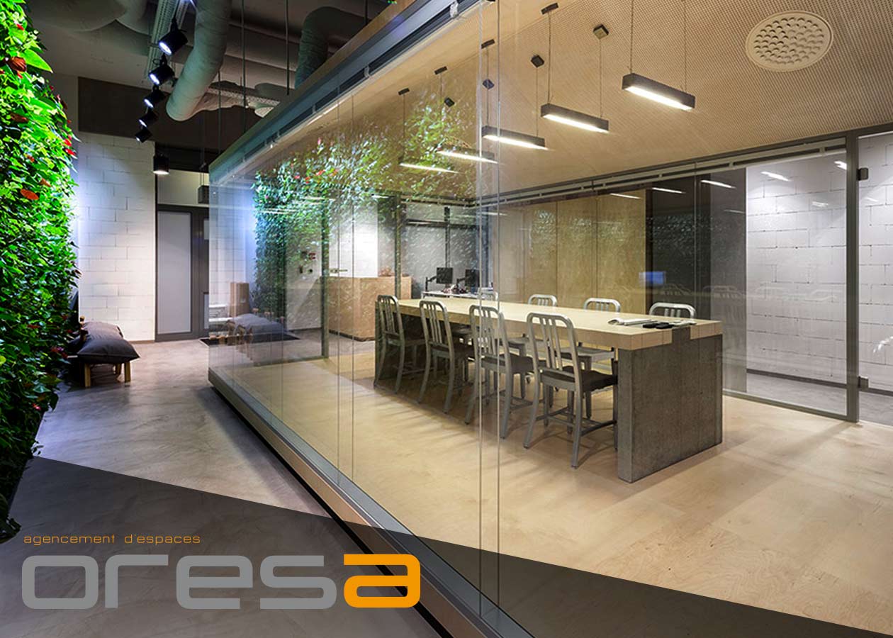 Cloisons de bureau - Cloisons - Oresa