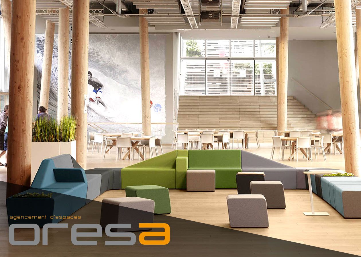 Assises d'accueil - Mobilier - Oresa