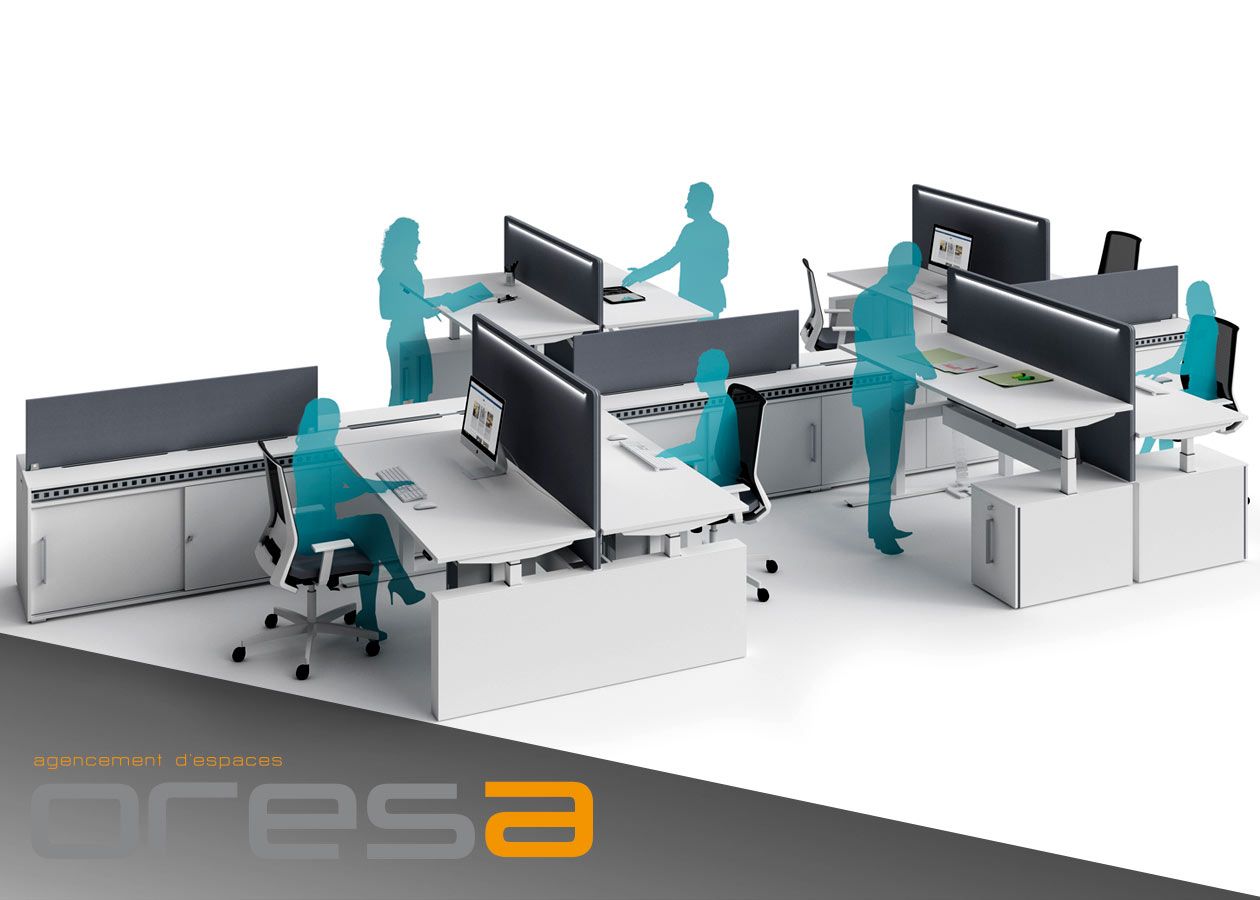 Bureaux professionnels - Mobilier de bureaux - Oresa