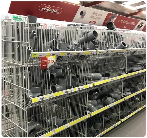 Gondoles de magasin - Rayonnage - Oresa