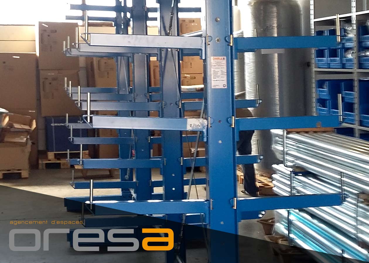 Cantilevers légers - Rayonnage - Oresa