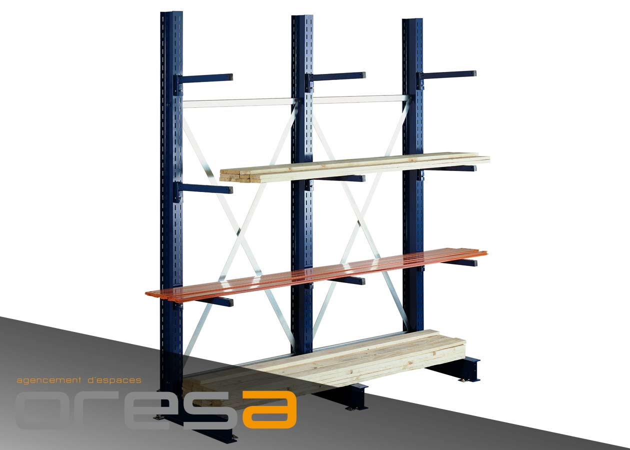 Cantilevers légers - Rayonnage - Oresa