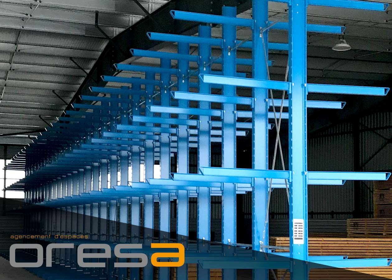 Cantilevers lourds - Rayonnage - Oresa
