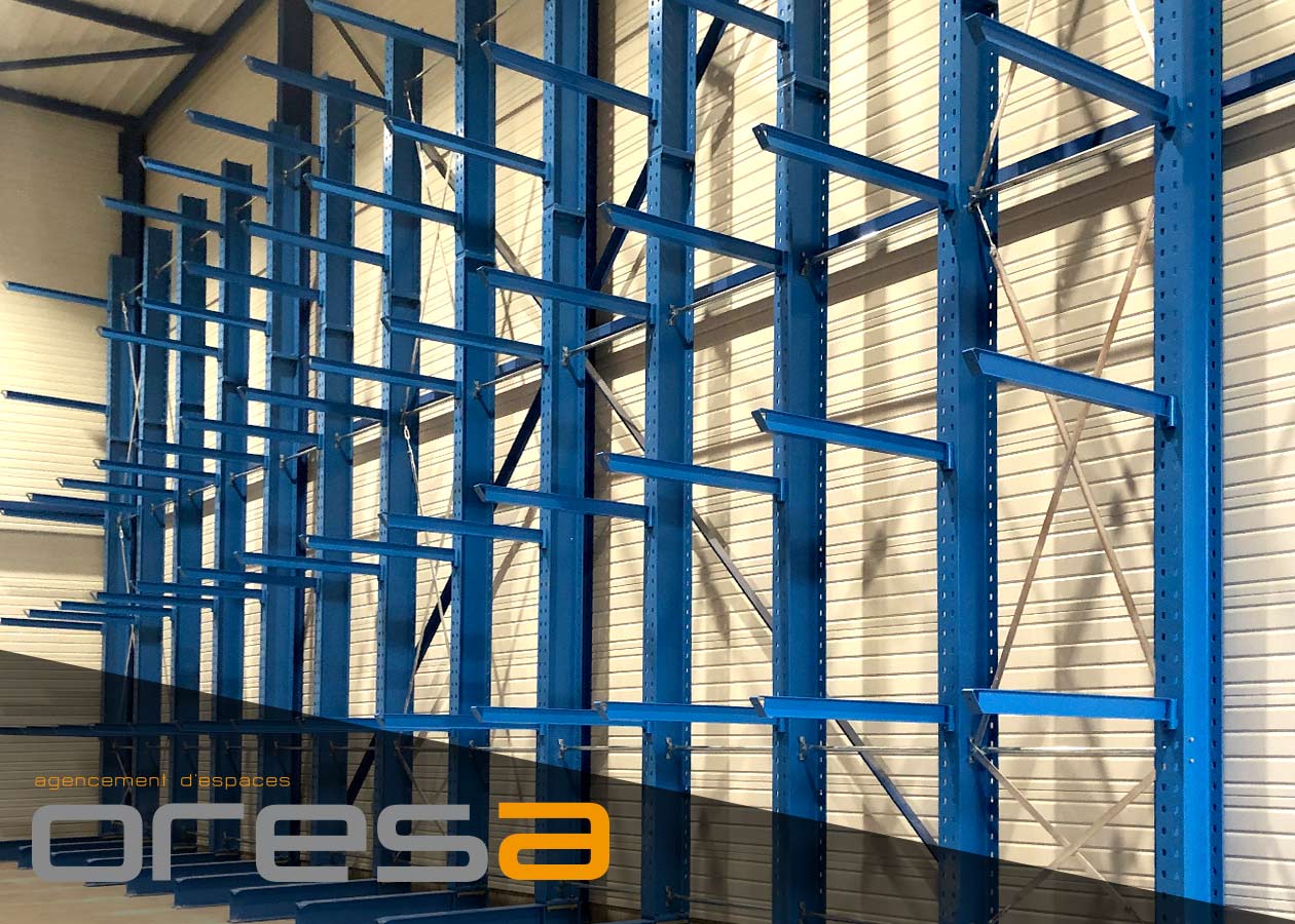 Cantilevers lourds - Rayonnage - Oresa